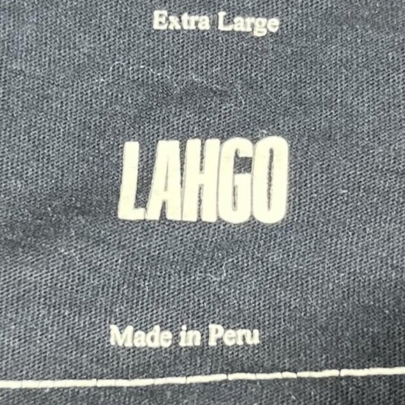 Lahgo Shirt Mens Extra Large Blue Long Sleeve Organic Pima Cotton Made Peru Soft - Picture 2 of 5